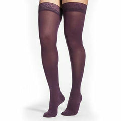 Sigvaris Soft Opaque Thigh-High Stockings