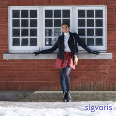 Sigvaris Soft Opaque Thigh-High Stockings