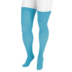 Juzo Naturally Sheer Thigh-Highs w/ Silicone Border - Trend Colors