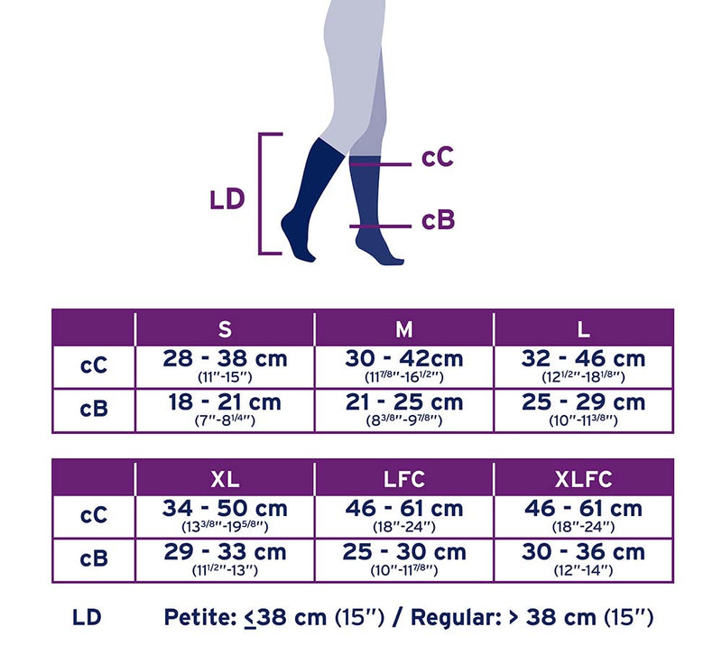 Jobst Opaque Knee-Highs