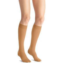 Jobst Opaque Knee-Highs w/ SoftFit Border