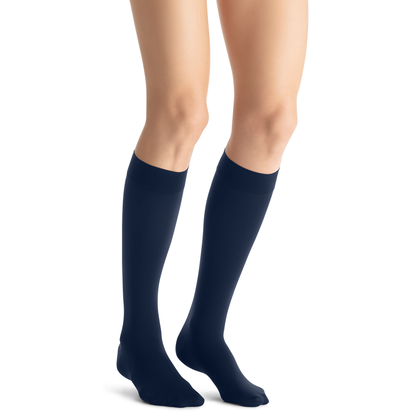 Jobst Opaque Knee-Highs w/ SoftFit Border