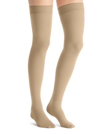 Jobst Opaque Sensitive Thigh-Highs (15-20 mmhg)