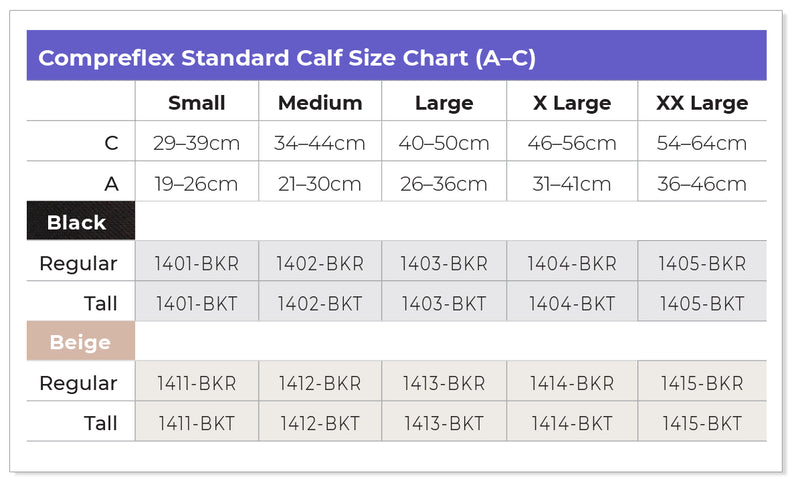 Sigvaris CompreFlex Standard Calf Wrap