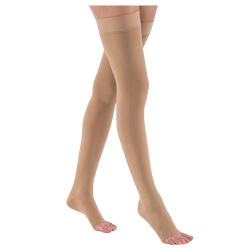 Jobst Relief Open-Toe Thigh-Highs w/ Silicone Border (20-30 mmHg)