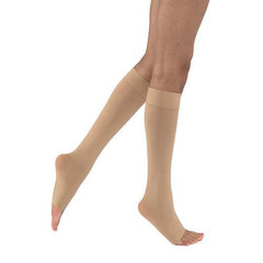 Jobst Opaque Open-Toe Knee-Highs (15-20 mmHg)
