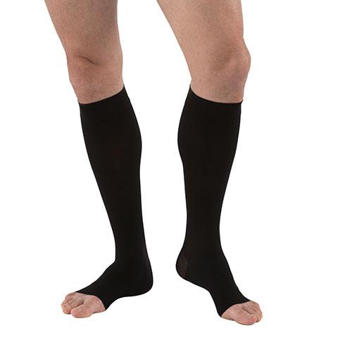 Jobst forMen Open-Toe Knee-Highs (20-30 mmHg)