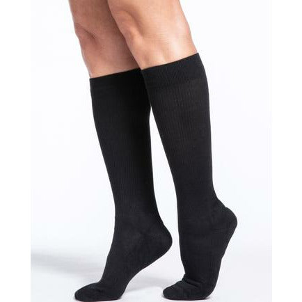 Sigvaris 362C Men's Cushioned Cotton Knee-High Socks (20-30 mmHg)