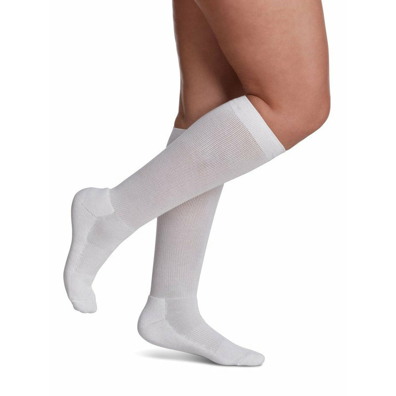 Sigvaris 362C Women's Cushioned Cotton Knee-High Socks (20-30 mmHg)