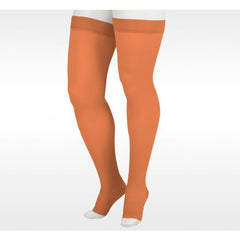 Juzo Soft  Open-Toe Thigh-Highs w/ Silicone Border (15-20 mmHg)