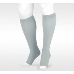 Juzo Soft 2001AD Open-Toe Knee-Highs (20-30 mmHg) w/ Silicone Border - Trend Colors