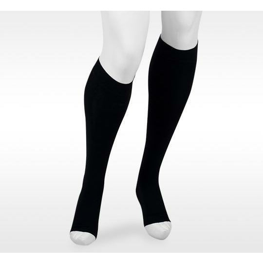 Juzo 2001 Soft Open Toe Knee High Compression Stockings - 20-30 MmHg, Beige III, Regular Length - View #4