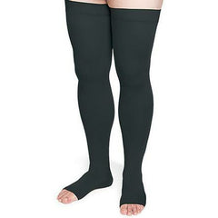 Sigvaris 552N Unisex Secure Open-Toe Thigh-Highs (20-30 mmHg)