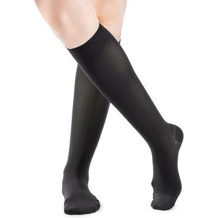 Sigvaris 843C Soft Opaque Knee-High Stockings (30-40 mmHg)