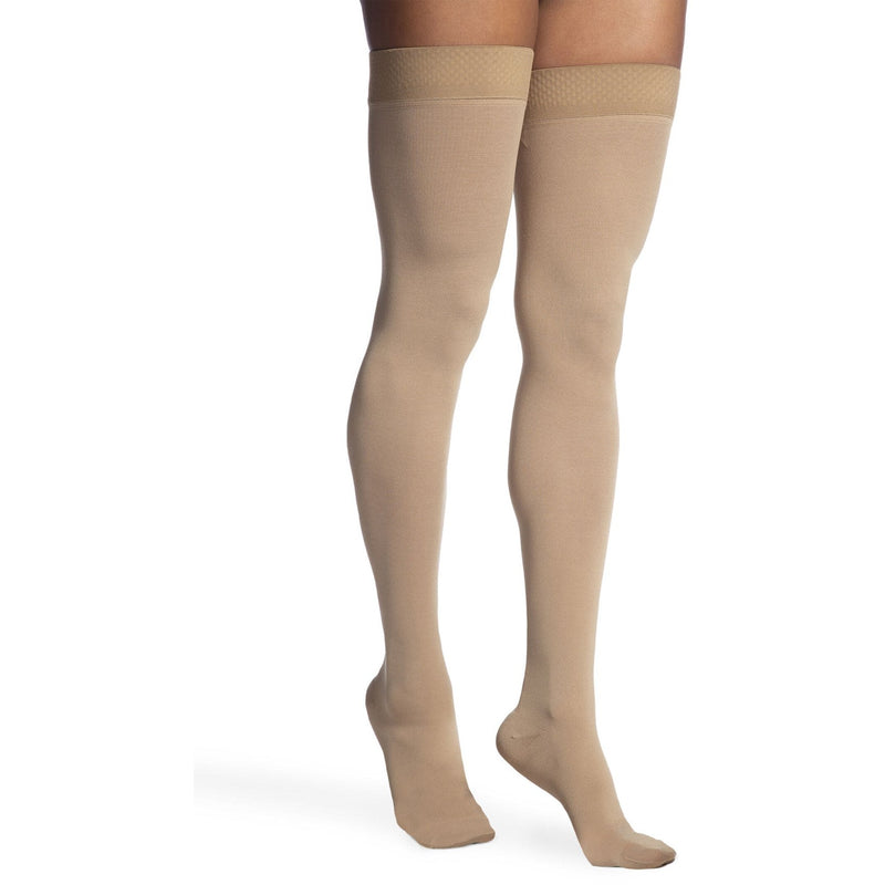 Sigvaris 862N Women's Essential Opaque Thigh-Highs (20-30 mmHg)