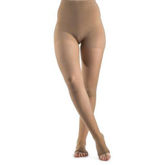 Sigvaris 973P Unisex Dynaven Open-Toe Pantyhose (30-40 mmHg)