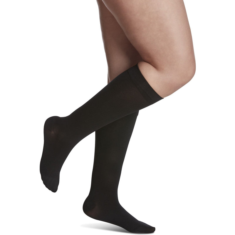 Sigvaris 842C Women's Soft Opaque Knee-Highs (20-30 mmHg)