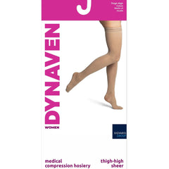 Sigvaris 981N Women's Dynaven Sheer Thigh-Highs (15-20 mmHg)