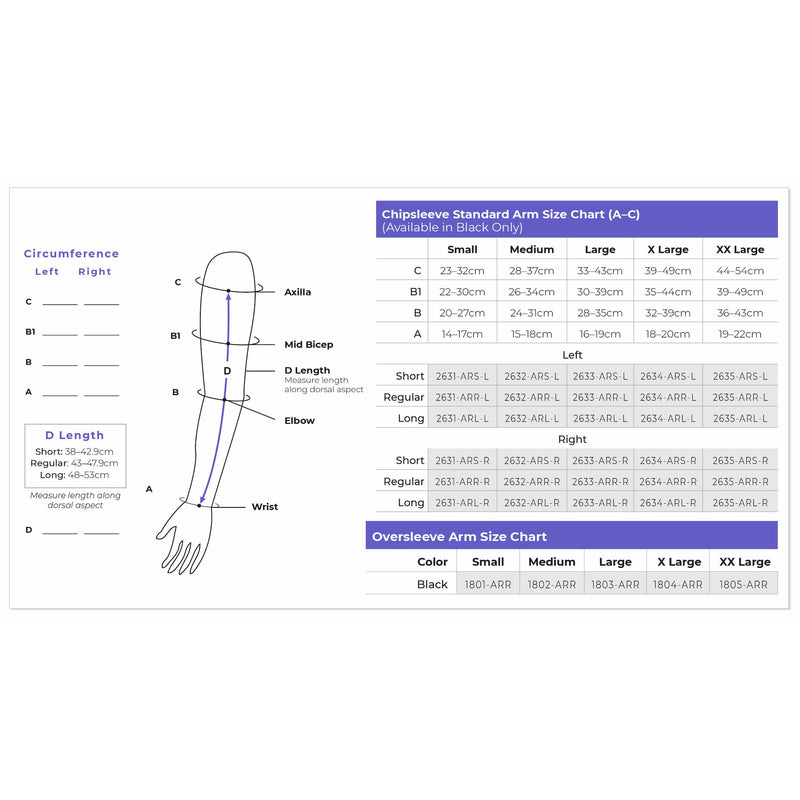 Sigvaris Chipsleeve for Arm