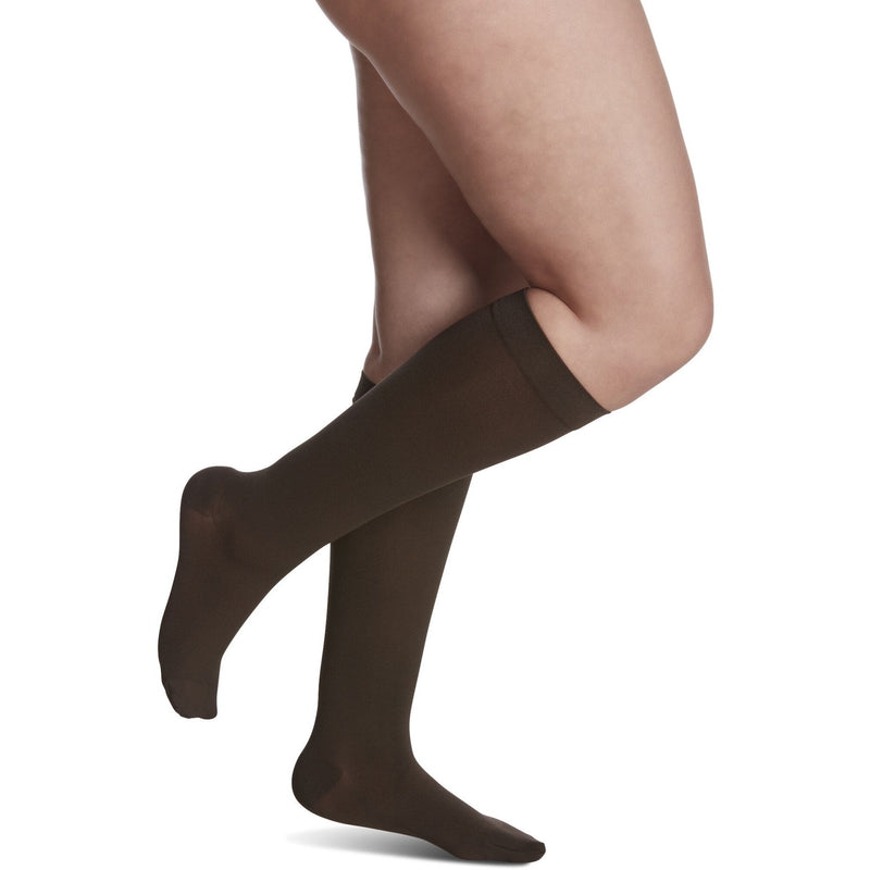 Sigvaris 842C Women's Soft Opaque Knee-Highs (20-30 mmHg)