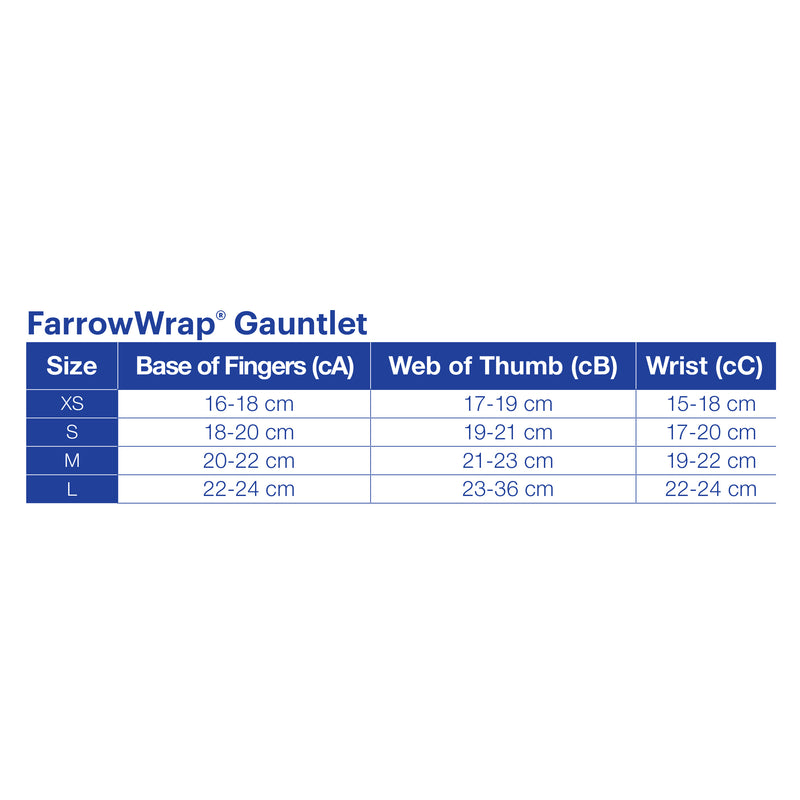 Jobst FarrowWrap Lite Gauntlet w/ Foam