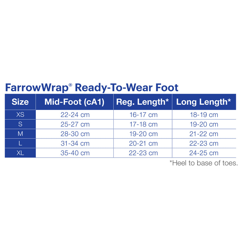 Jobst FarrowWrap Classic Foot Wrap (30-40 mmHg)