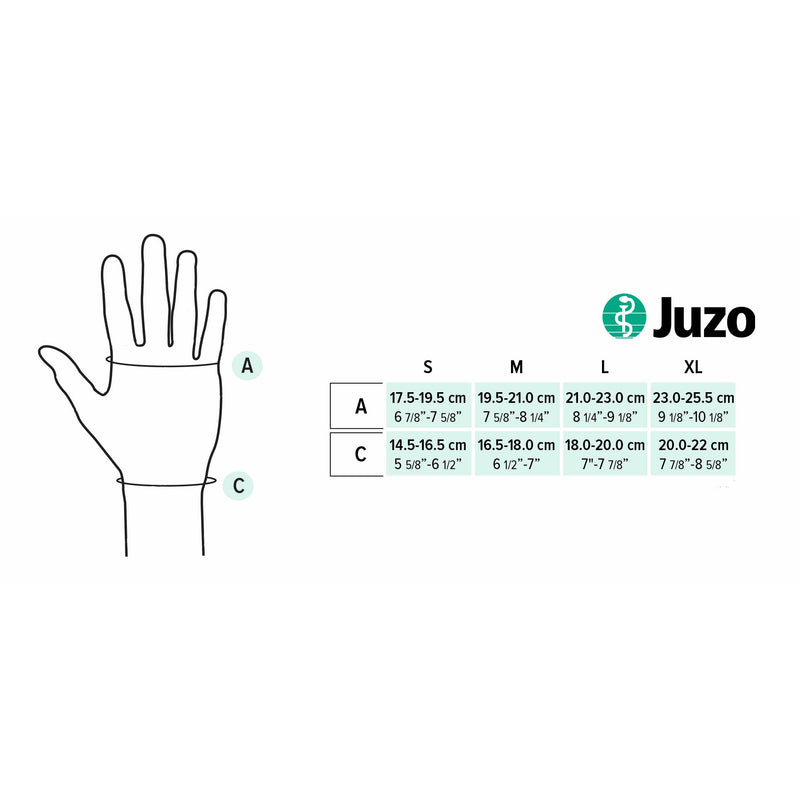 Juzo Soft 2000AC Seamless Glove (15-20 mmHg)