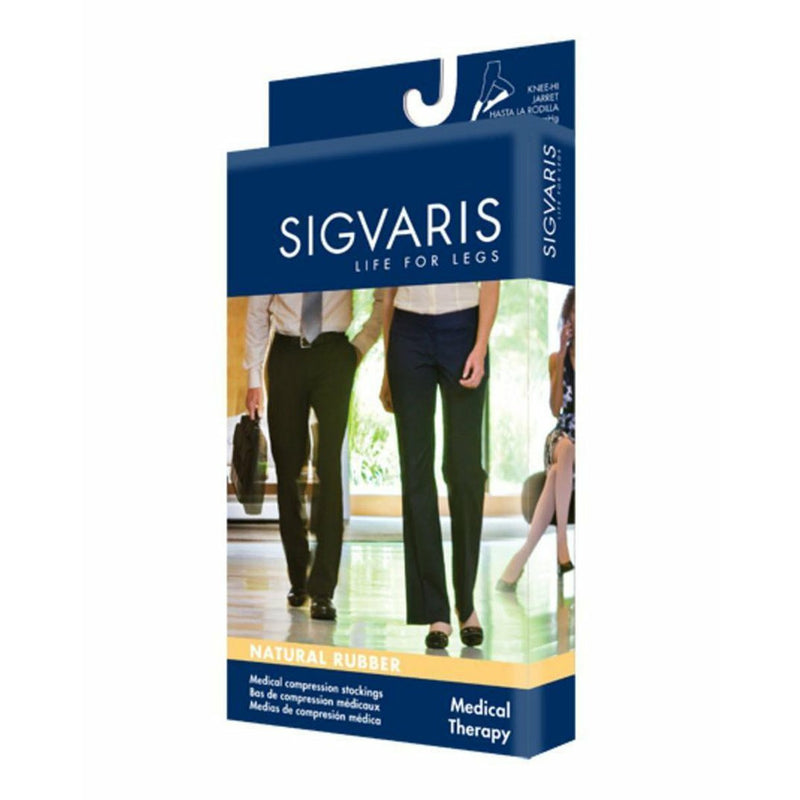 Sigvaris 505N No Grip Natural Rubber Thigh-Highs (50-60 mmHg)