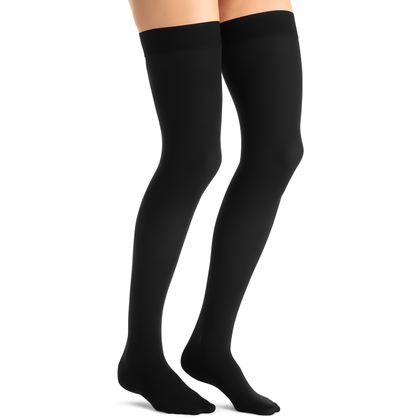 Jobst Opaque Thigh-Highs w/ Silicone Dotted Border (30-40 mmHg)