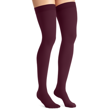 Jobst Opaque Thigh-Highs w/ Silicone Dotted Border (20-30 mmHg)