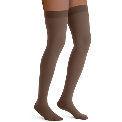 Jobst Opaque Thigh-Highs w/ Silicone Dotted Border (20-30 mmHg)