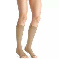 Solaris ExoSoft Open-Toe Knee-High Stockings (20-30 mmHg)