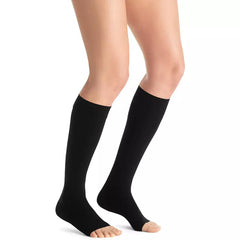 Solaris ExoSoft Open-Toe Knee-High Stockings (15-20 mmHg)