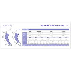 Sigvaris Advance Arm Sleeve w/ Gauntlet (20-30 mmHg)