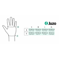 Juzo Soft 2001AC Seamless Gauntlet (15-20 mmHg)