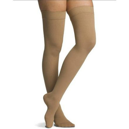 Sigvaris 233N Women's Essential Cotton Thigh-High Socks (30-40 mmHg)
