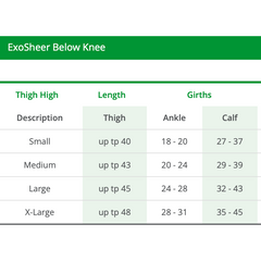 Solaris ExoSheer Knee-High Stockings (15-20 mmHg)