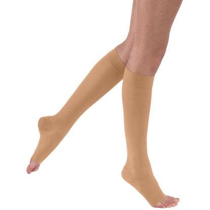 Jobst Ultrasheer Open-Toe Knee-Highs (15-20 mmHg)