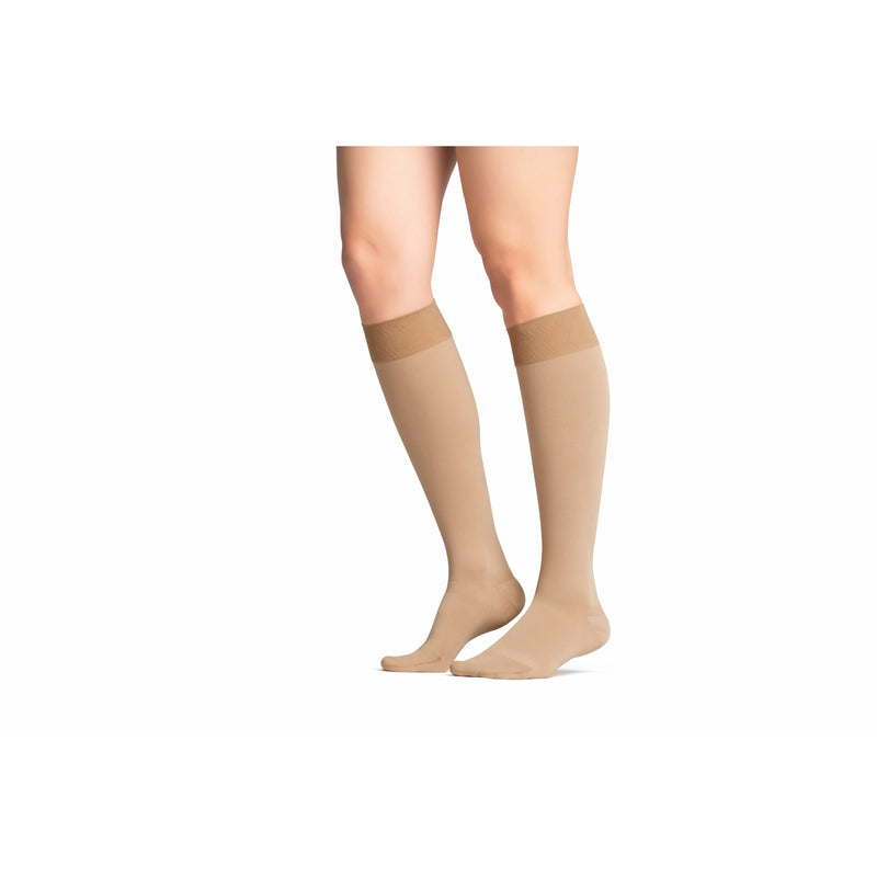 Jobst Opaque Maternity Knee Highs (15-20 mmHg)