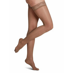 Sigvaris 120N Sheer Fashion Thigh-Highs (15-20 mmHg)